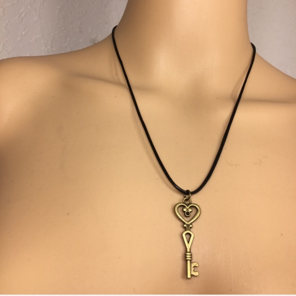 Handcrafted Vintage Key Necklace